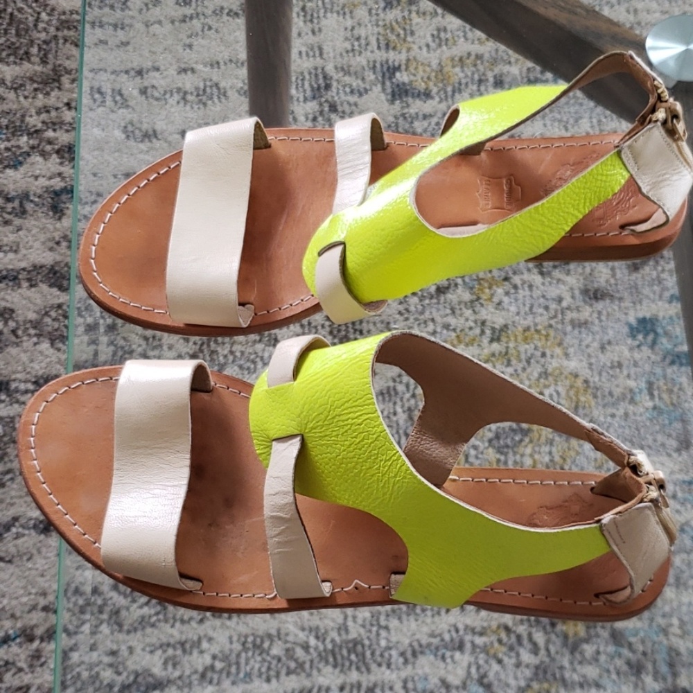 COPY - Sol Sana Leather Sandals 10 Euro 40
